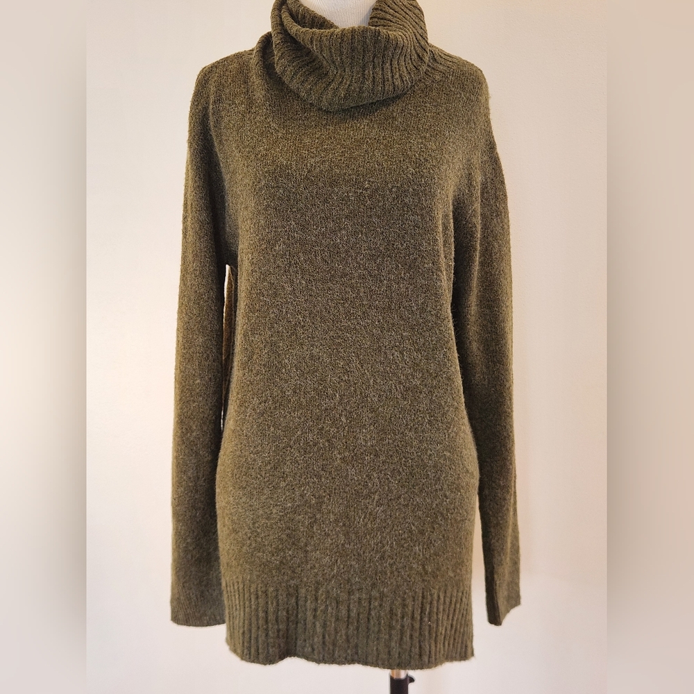 NWT || BP. || Olive green, turtleneck, sweater, size small, long sleeves, loose